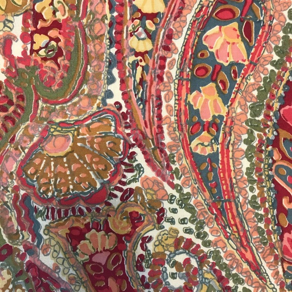 Pottery Barn Paisley Throw Pillow Cover - Picture 2 of 12